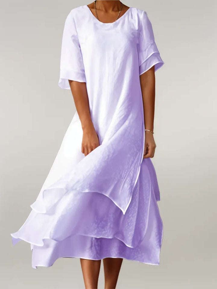 Amanda™|Elegante Katoenen Lange Jurk