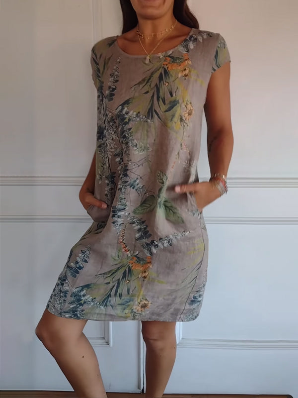 Carlijn™|Comfortabele Jurk met ronde hals