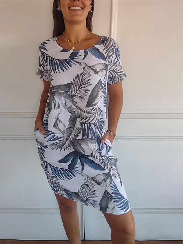 Carlijn™|Comfortabele Jurk met ronde hals