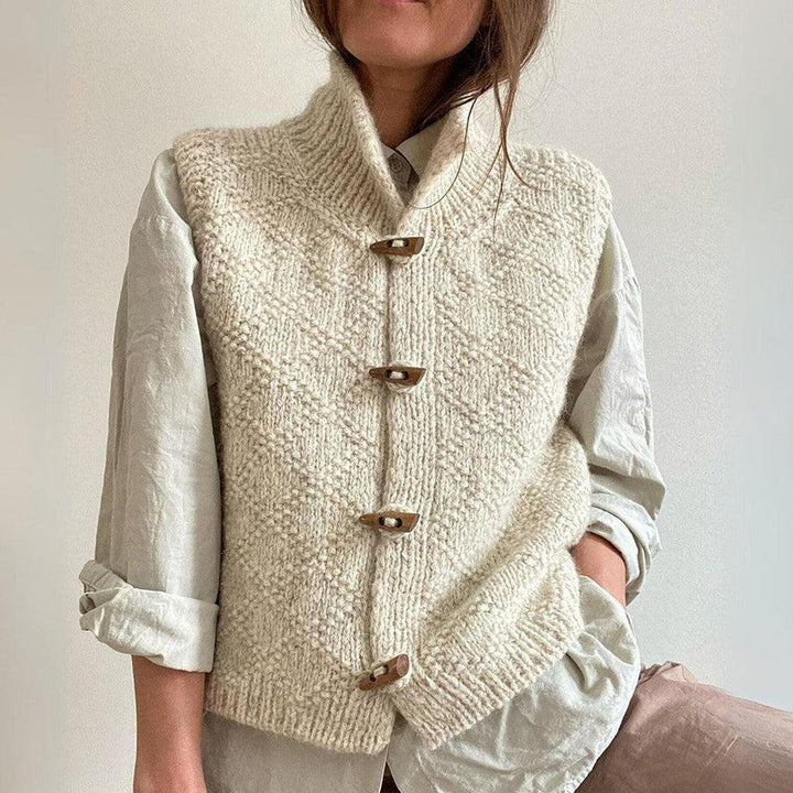 Romy™|Basic Effen Mouwloos Vest