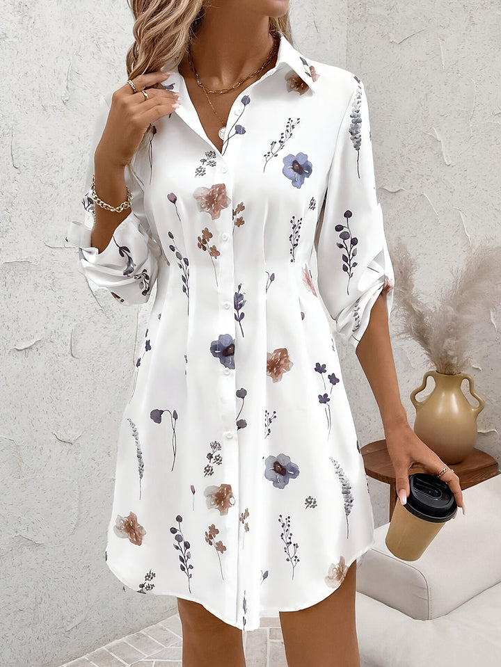 Maaike™|Elegante Bloemenjurk