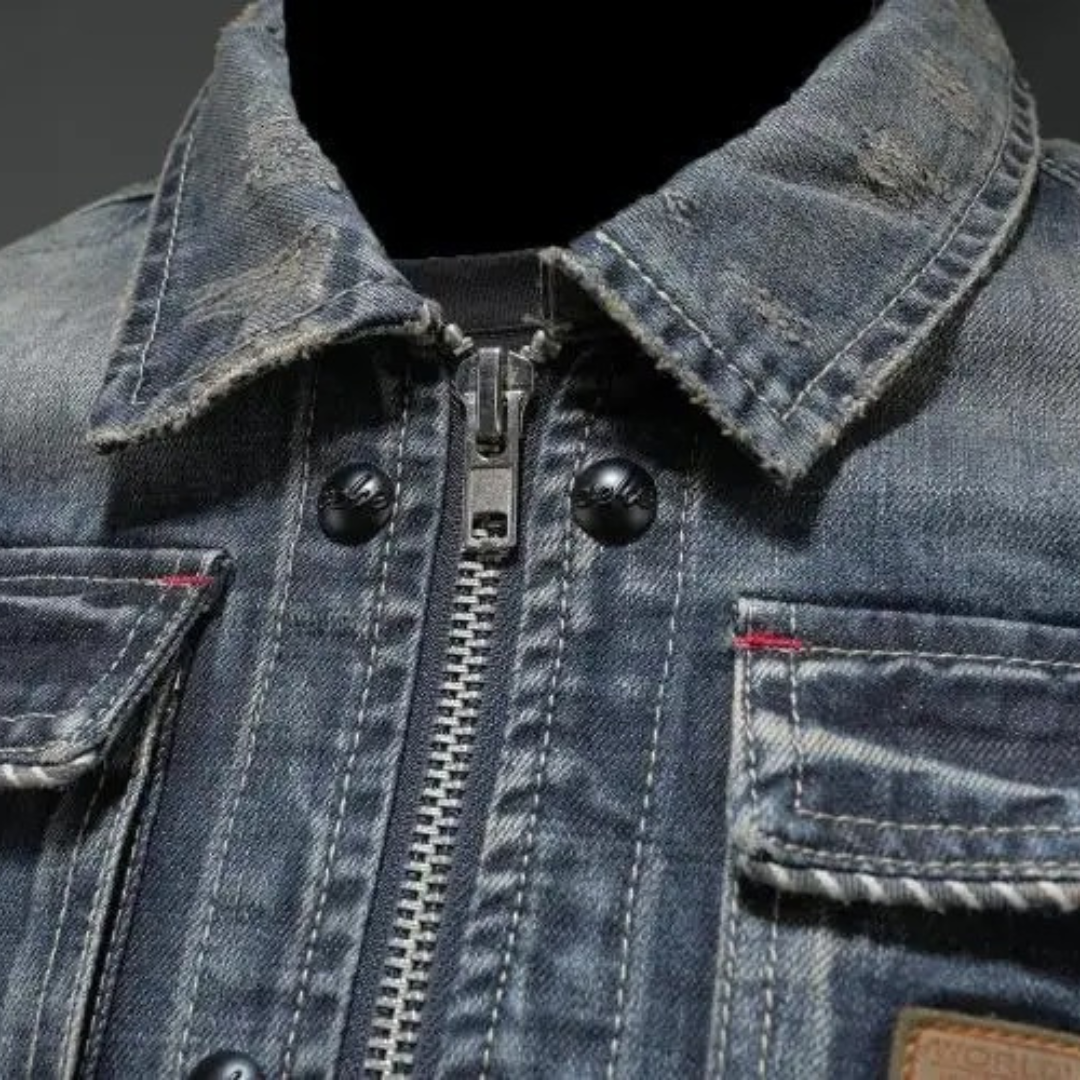 Laurens™|Klassieke jeansjack