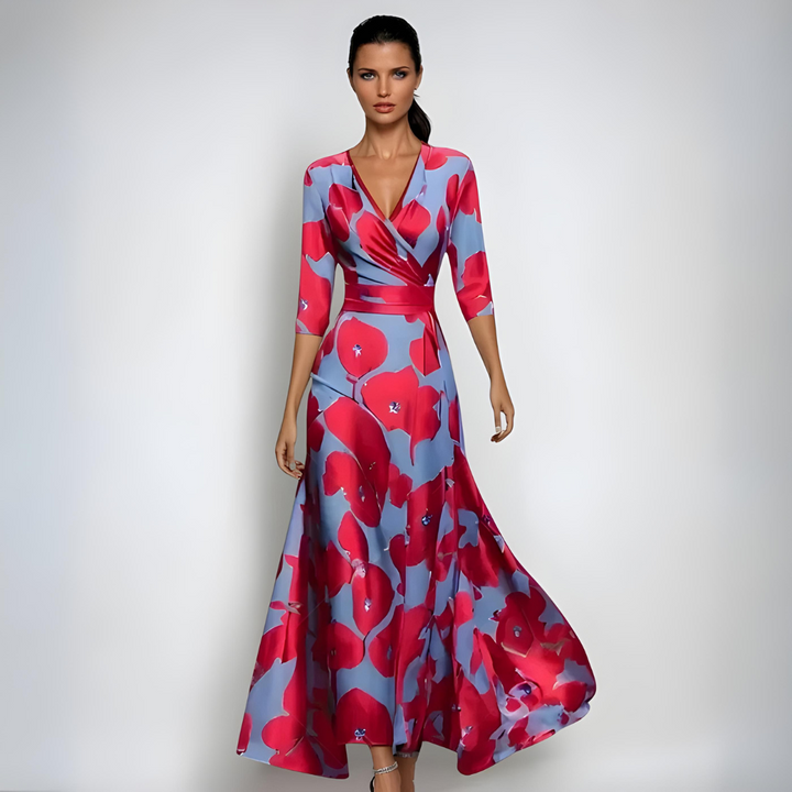 Nora™|Bloemenjurk