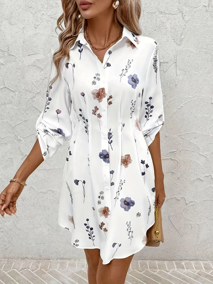 Maaike™|Elegante Bloemenjurk