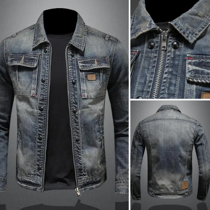 Laurens™|Klassieke jeansjack