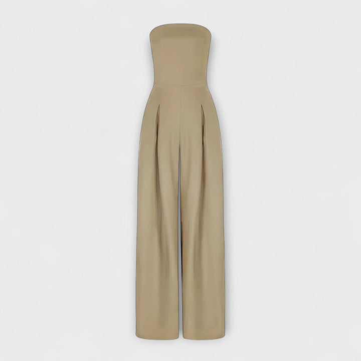 Emily|Strapless Jumpsuit