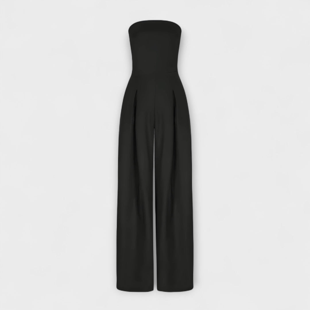 Emily|Strapless Jumpsuit
