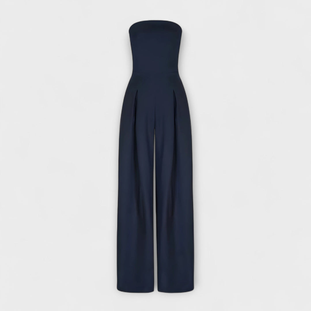 Emily|Strapless Jumpsuit