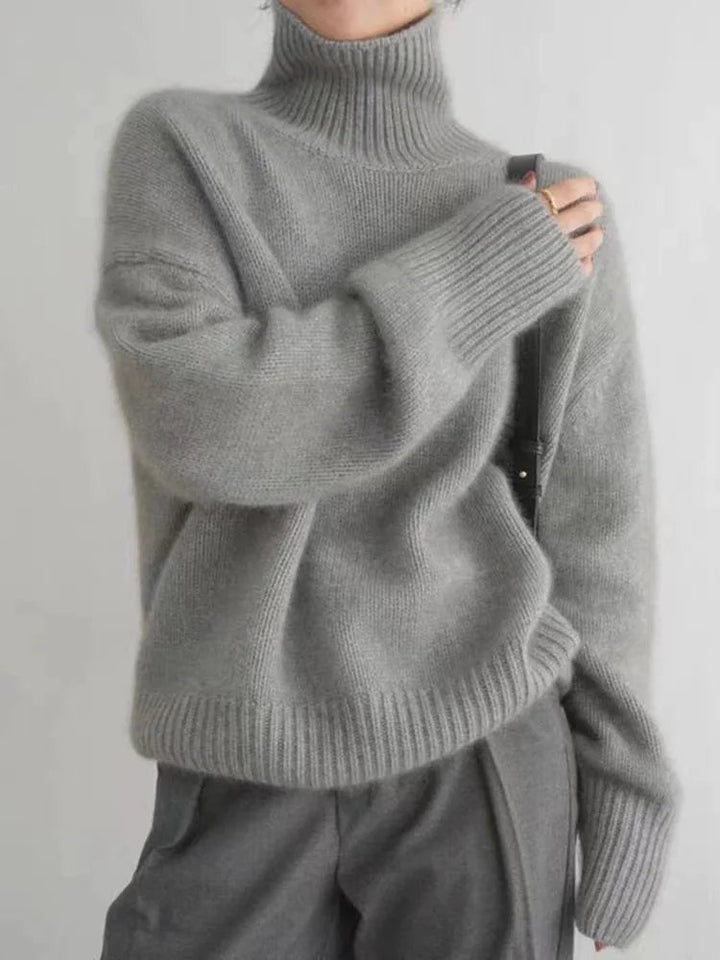 Lydia™|Comfortabele gebreide coltrui