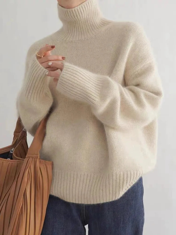 Lydia™|Comfortabele gebreide coltrui