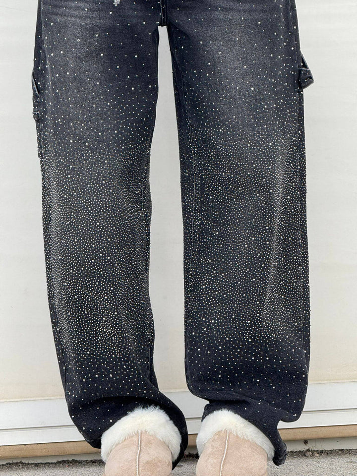 Anne™|Glanzende Denim Jeans