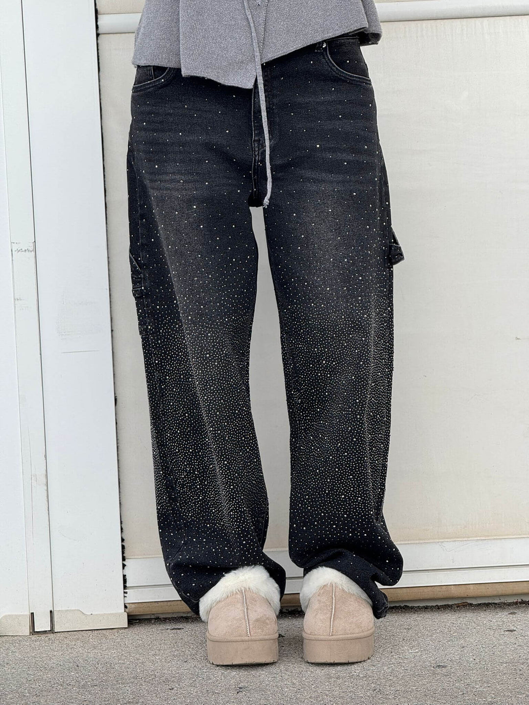 Anne™|Glanzende Denim Jeans