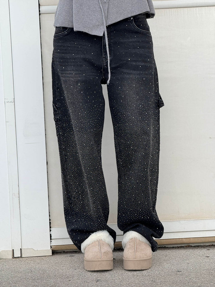 Anne™|Glanzende Denim Jeans