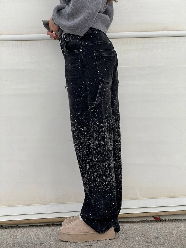 Anne™|Glanzende Denim Jeans