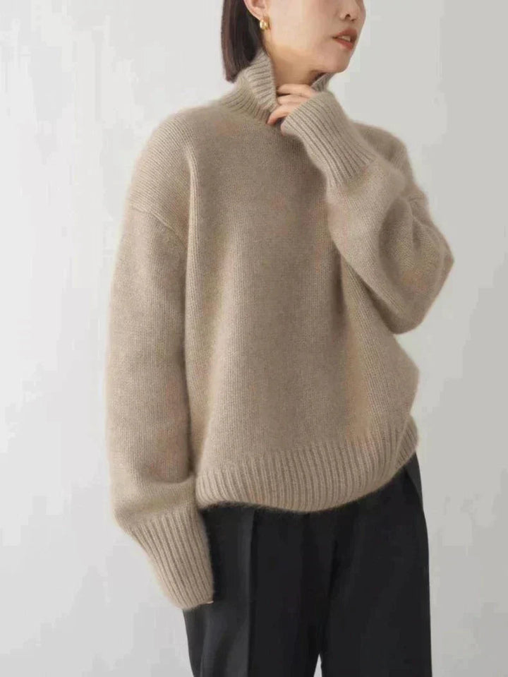 Lydia™|Comfortabele gebreide coltrui