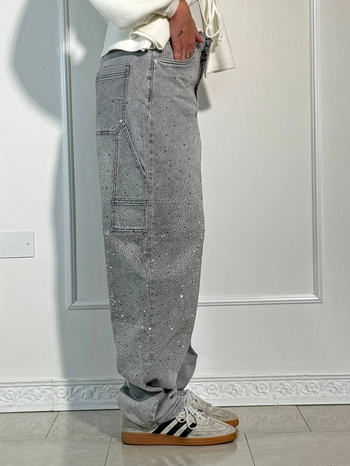 Anne™|Glanzende Denim Jeans