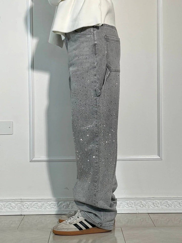 Anne™|Glanzende Denim Jeans