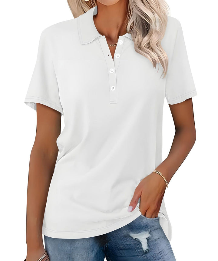Peggy - Ademend Polo Shirt
