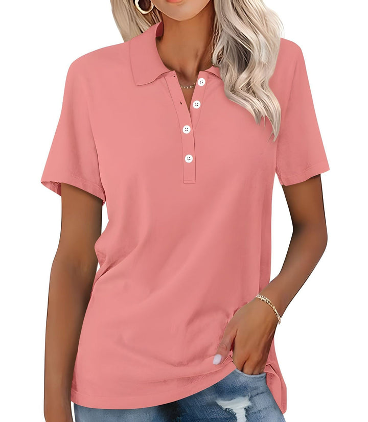 Peggy - Ademend Polo Shirt