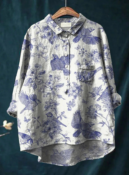 Dua™|Klassieke Bloemenblouses