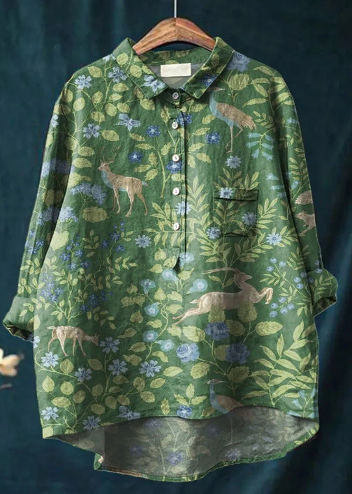 Dua™|Klassieke Bloemenblouses