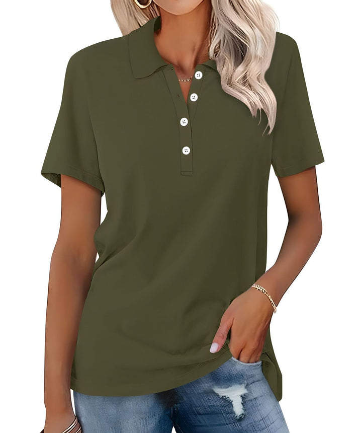 Peggy - Ademend Polo Shirt