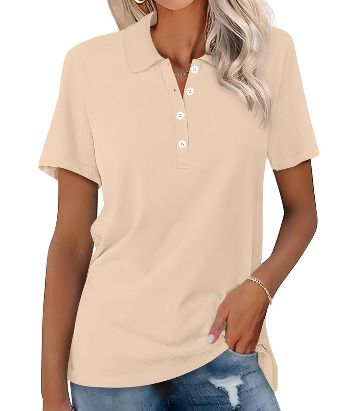 Peggy - Ademend Polo Shirt