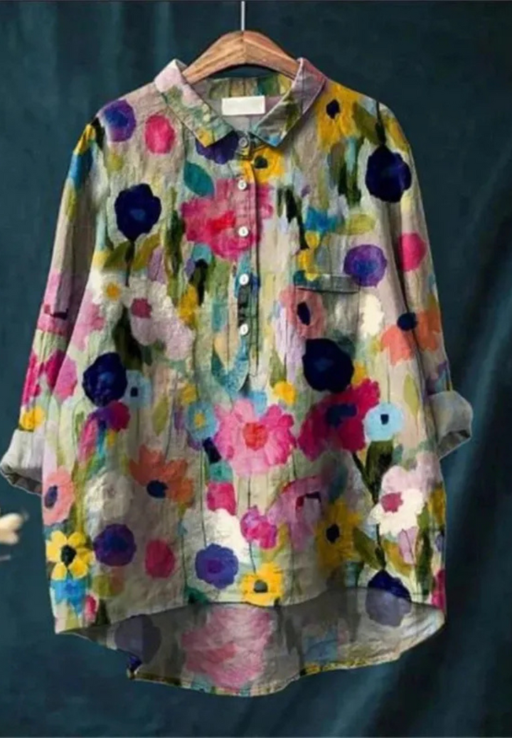 Dua™|Klassieke Bloemenblouses