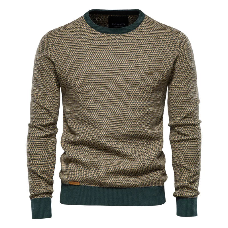 Dennis™|Herentrui Met Ruitmotief