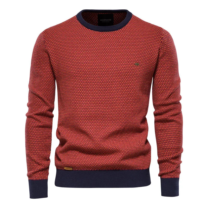 Dennis™|Herentrui Met Ruitmotief