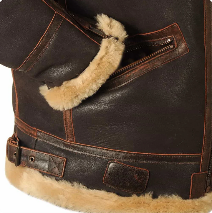 Thomas™|Comfortabele Leren Jas