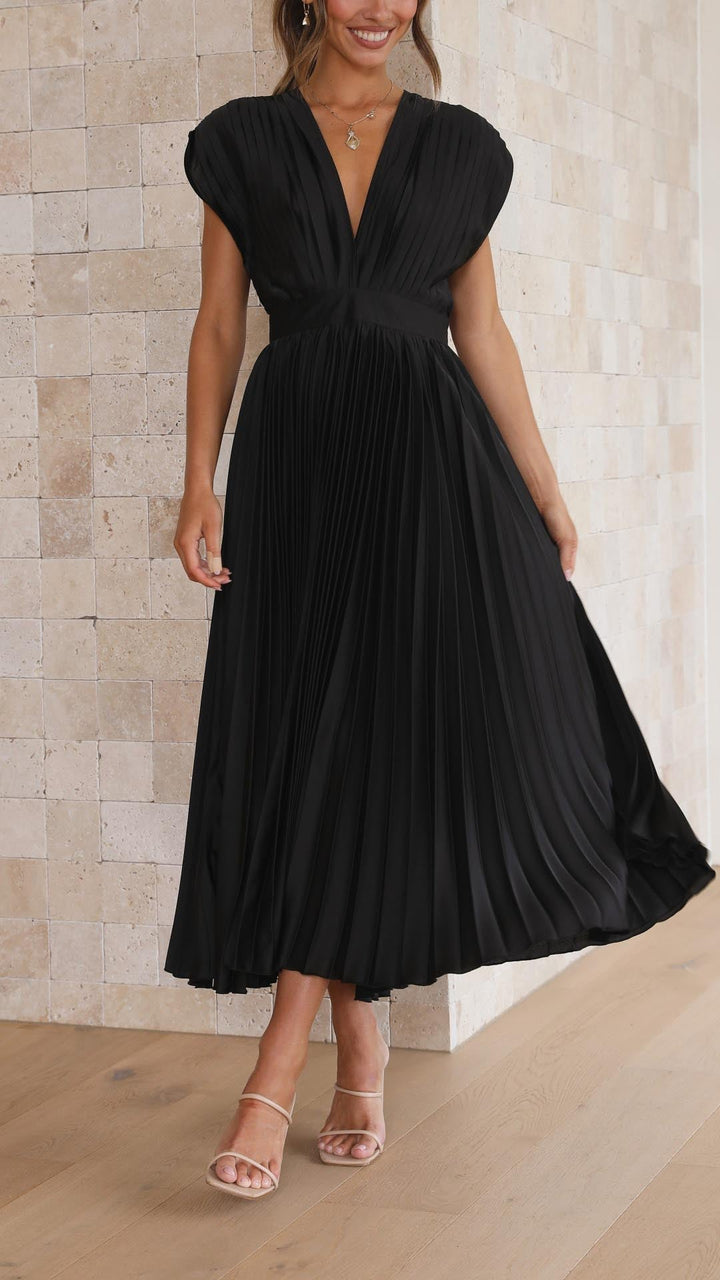 Elvira™|Elegant Geplooide Jurk
