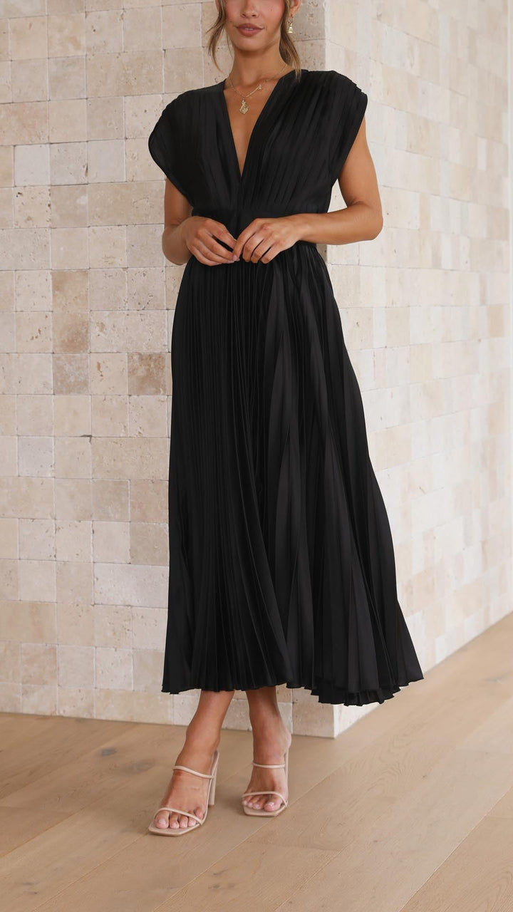 Elvira™|Elegant Geplooide Jurk