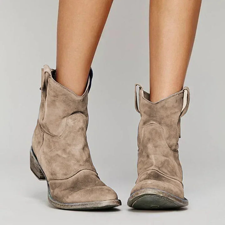 Barbara™|Vintage Cowboy Enkellaarzen