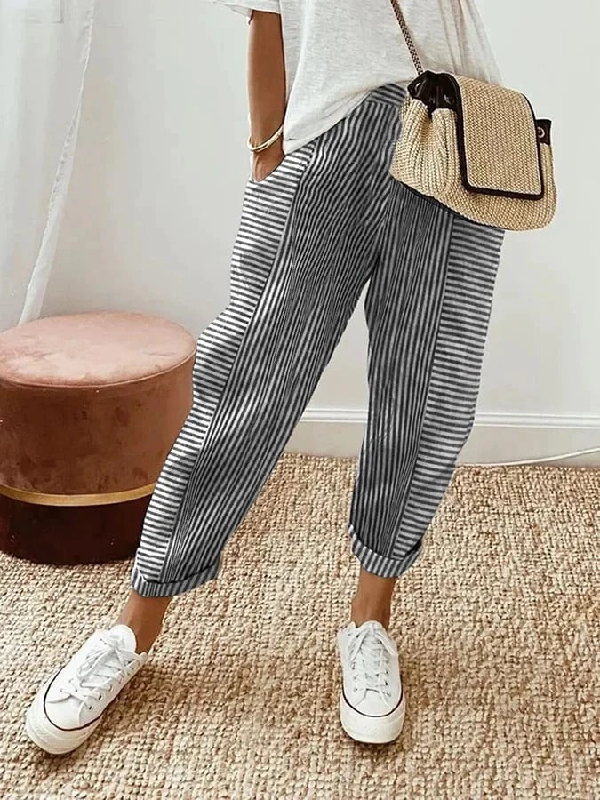 Isla™|Gestreepte Broek
