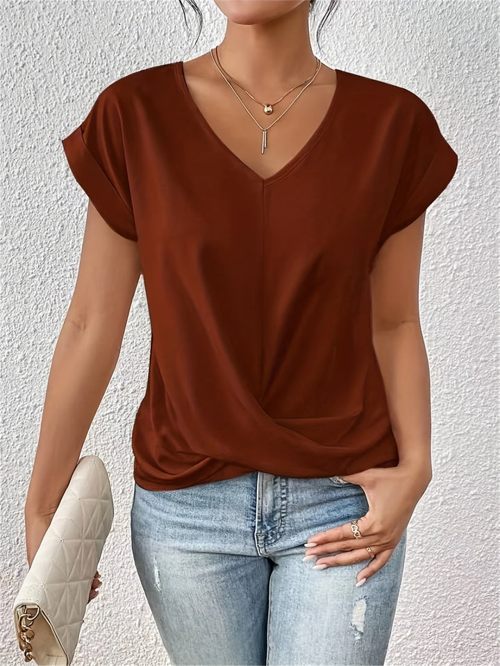 Maria™|Casual T-shirt met sweetheart