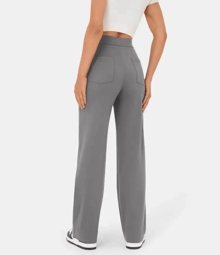 Esma™|Elastische broek hoge Taille