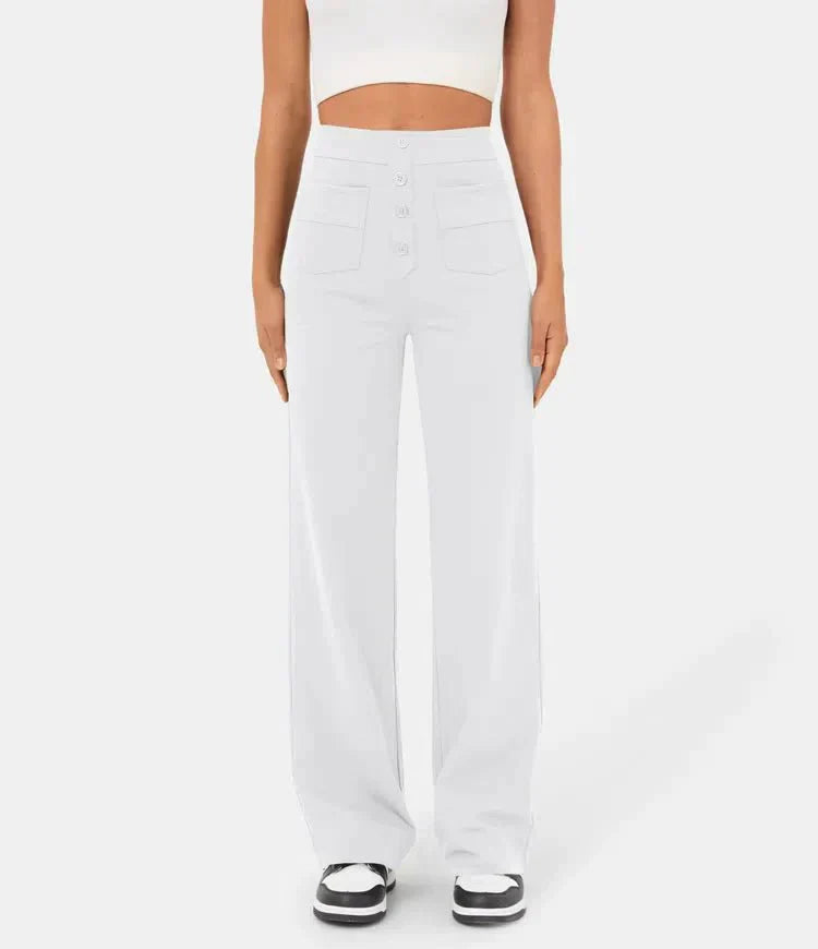Esma™|Elastische broek hoge Taille