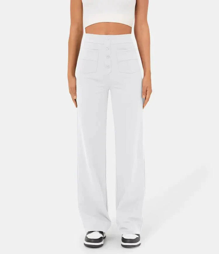 Esma™|Elastische broek hoge Taille