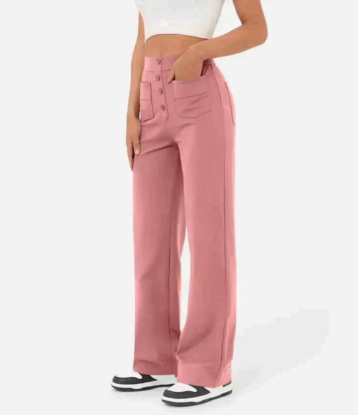 Esma™|Elastische broek hoge Taille