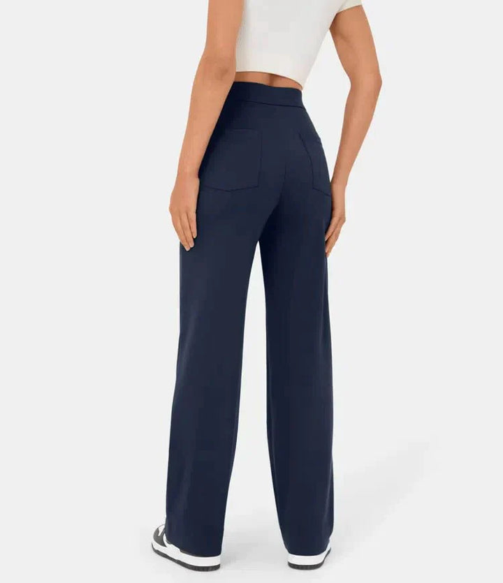 Esma™|Elastische broek hoge Taille