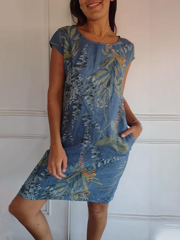 Carlijn™|Comfortabele Jurk met ronde hals
