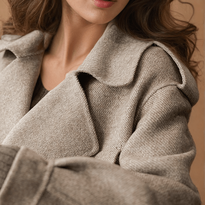 Derya™|Moderne Gestructureerde Jas