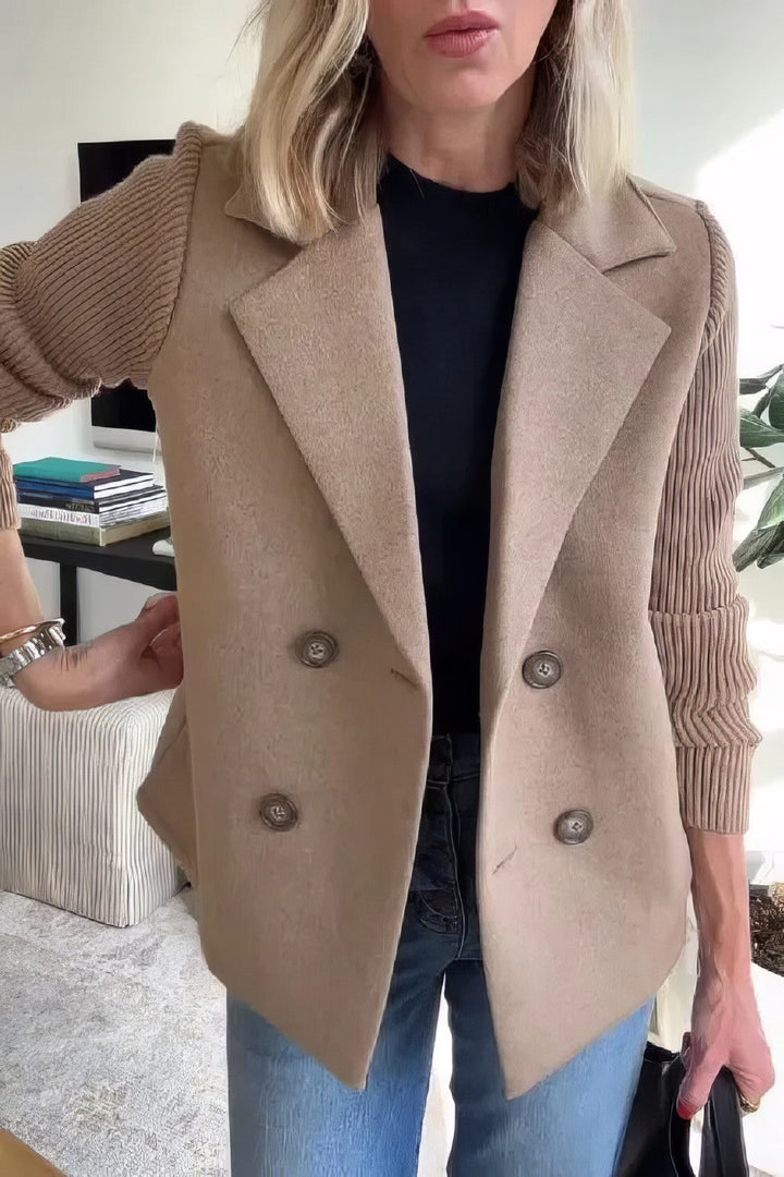 Annemiek™|Patchwork Cardigan jas