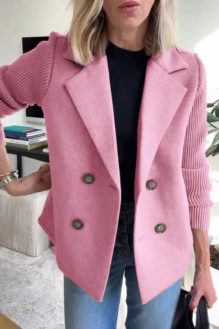 Annemiek™|Patchwork Cardigan jas