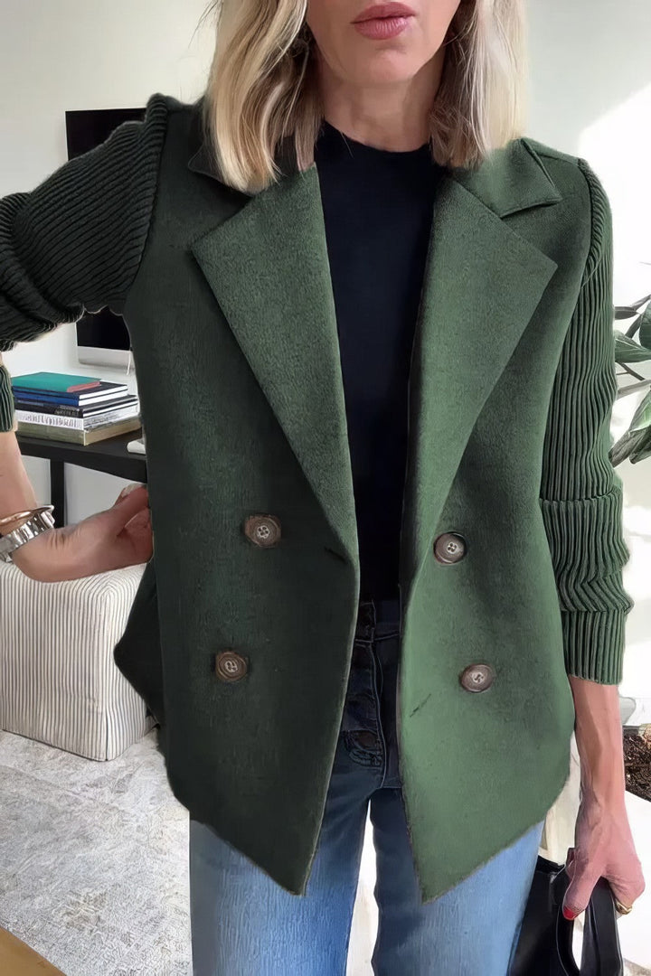 Annemiek™|Patchwork Cardigan jas