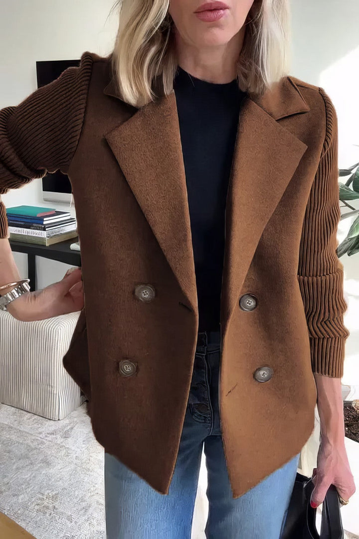 Annemiek™|Patchwork Cardigan jas
