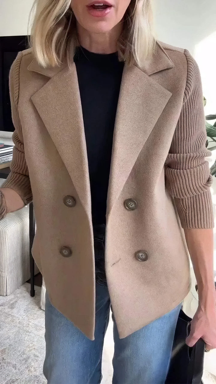 Annemiek™|Patchwork Cardigan jas