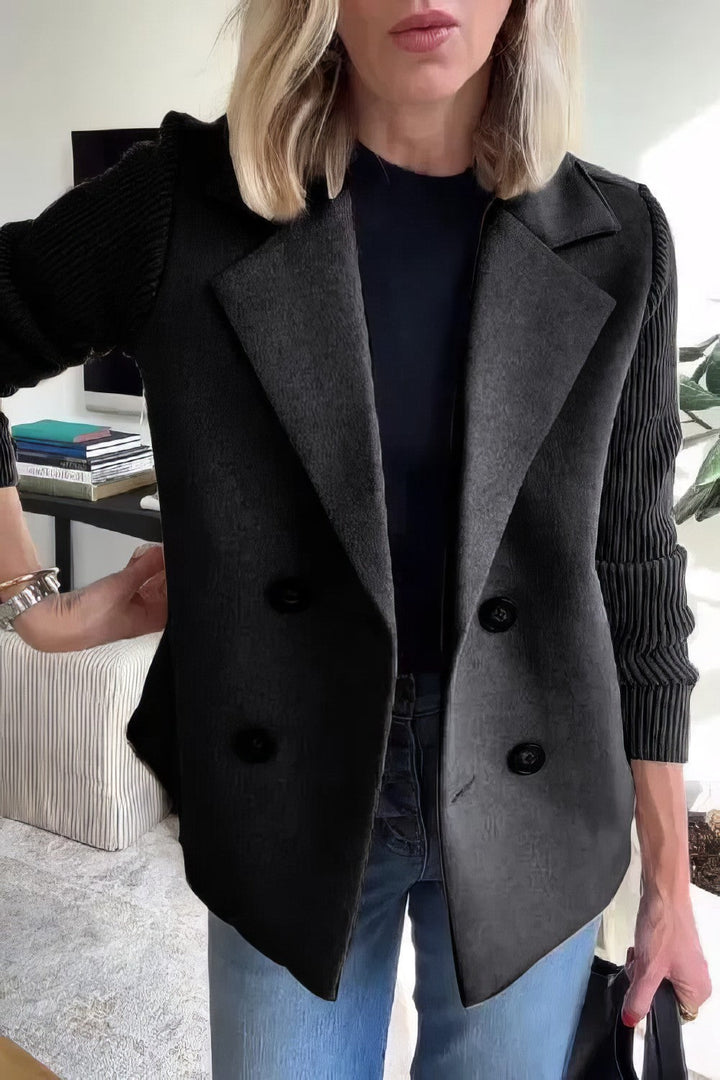 Annemiek™|Patchwork Cardigan jas