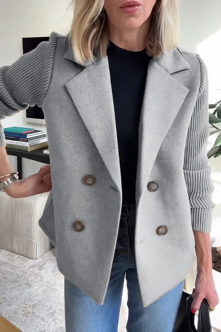Annemiek™|Patchwork Cardigan jas